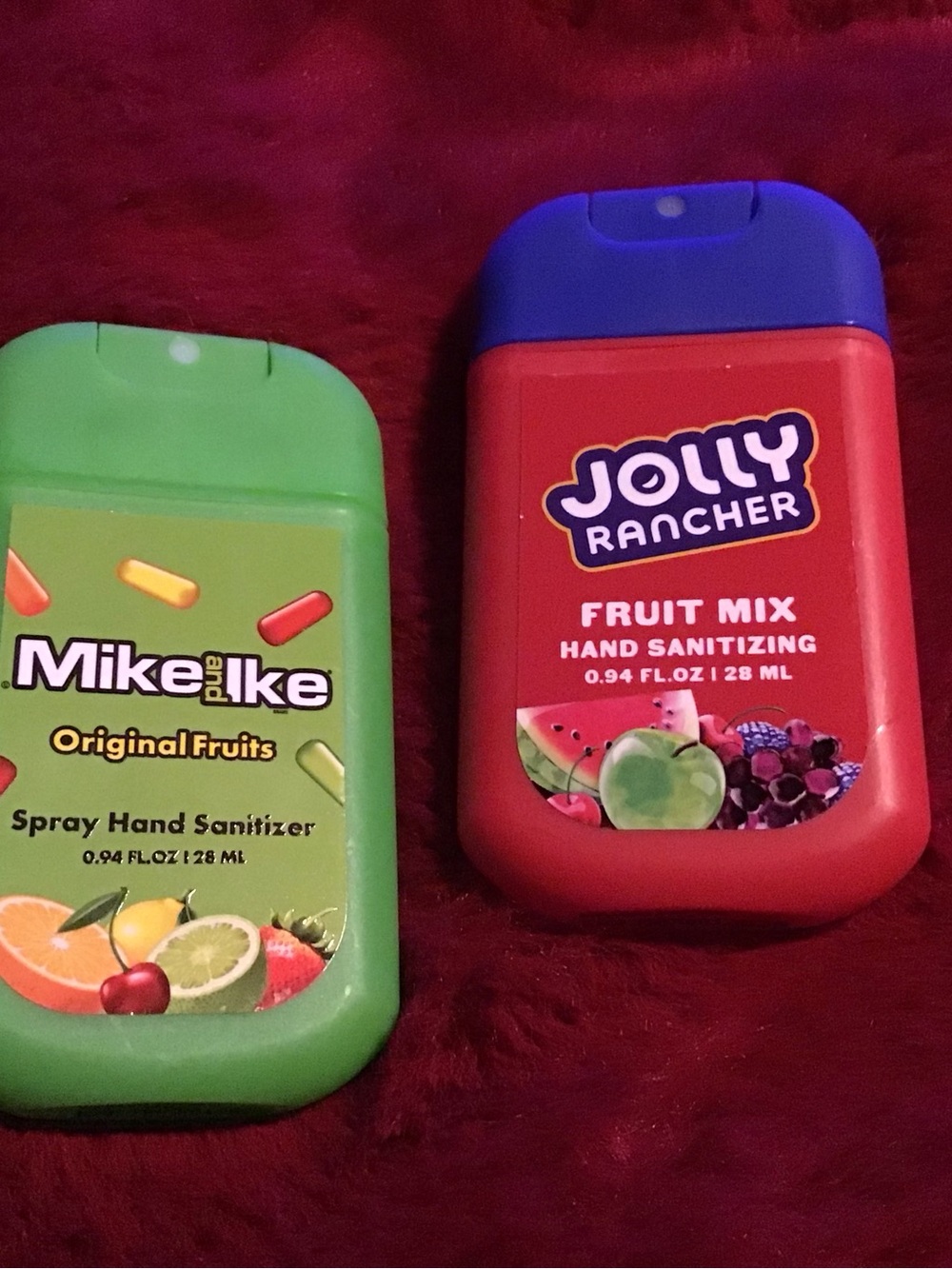 Set of two Red Fruit Mix Hand Sanitizer Spray - 0.94 fl oz
